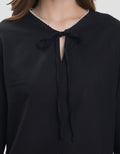 Connexion Lock Scalops Embro Blouse Wanita