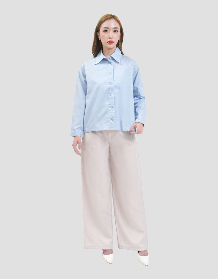 MXM BASIC KEMEJA LENGAN PANJANG WANITA