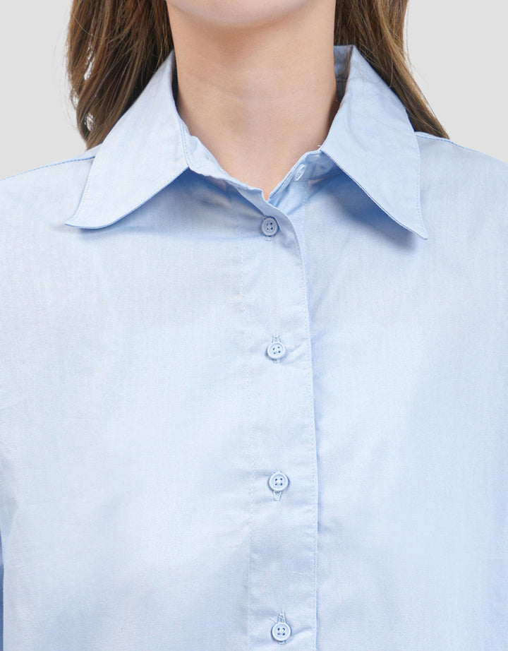 MxM Stripes Kemeja Basic Wanita