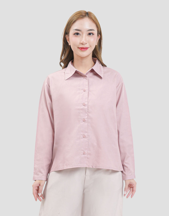 MXM BASIC KEMEJA LENGAN PANJANG WANITA