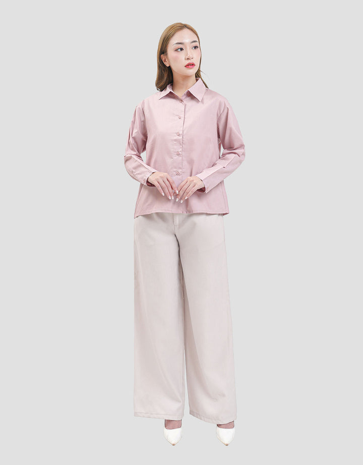 MXM BASIC KEMEJA LENGAN PANJANG WANITA