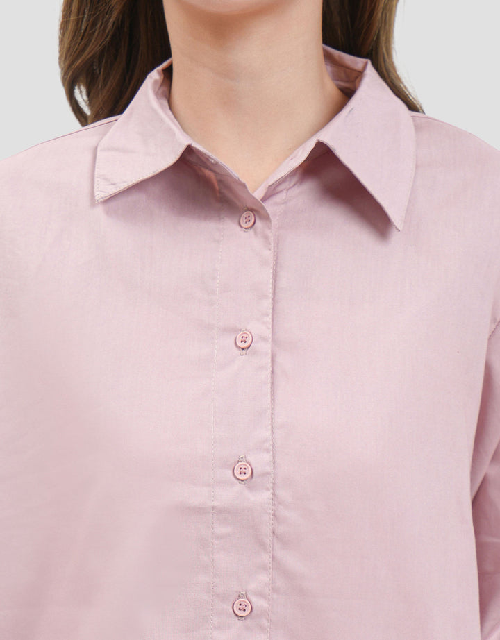 MxM Stripes Kemeja Basic Wanita