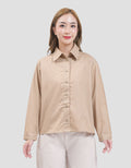 MXM BASIC KEMEJA LENGAN PANJANG WANITA