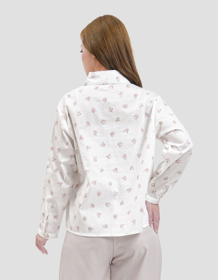 MxM Stripes Kemeja Basic Wanita