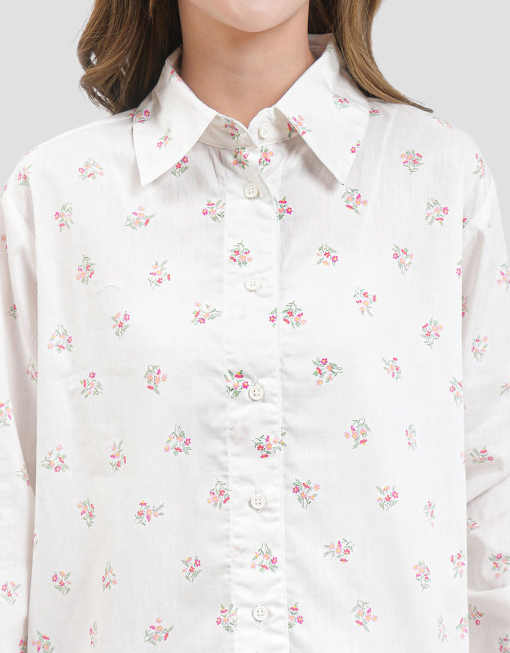 MxM Stripes Kemeja Basic Wanita