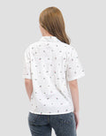 MxM Stripes Kemeja Lengan Pendek Wanita