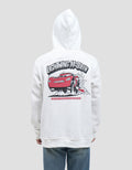 Disney Hoodie Lighting Mcqueen Backprint Jaket Pria