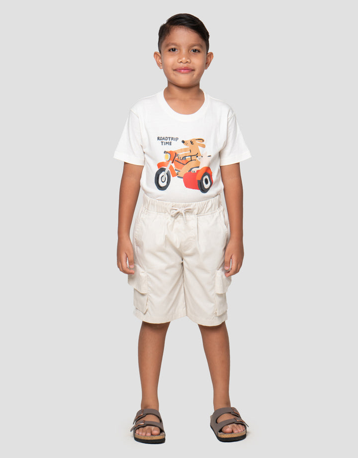Little M Cropktg Cargo 3D Celana Pendek Anak Laki-Laki