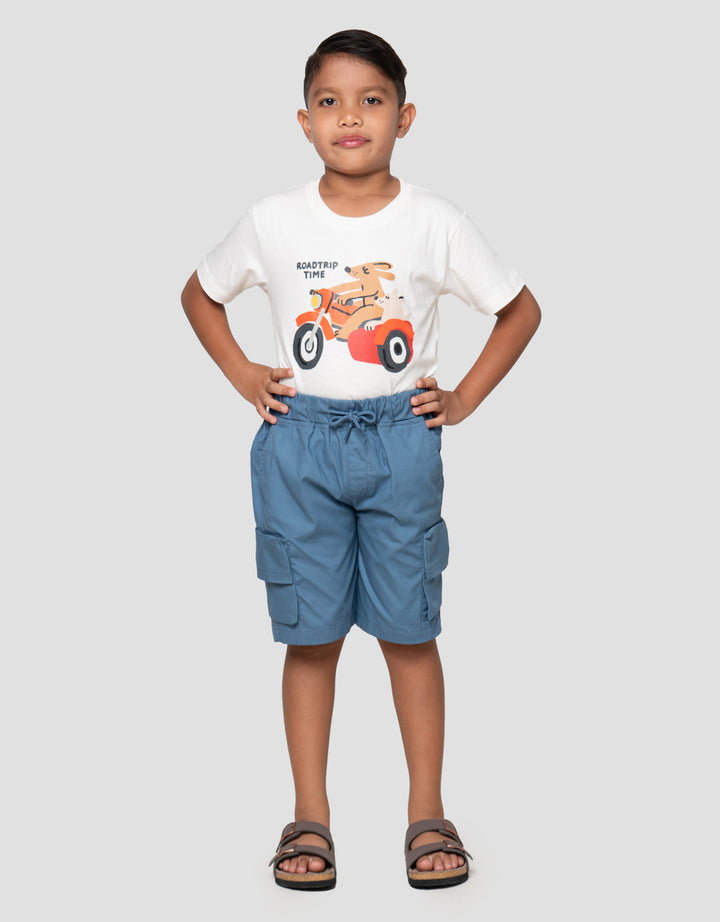 Little M Cropktg Cargo 3D Celana Pendek Anak Laki-Laki