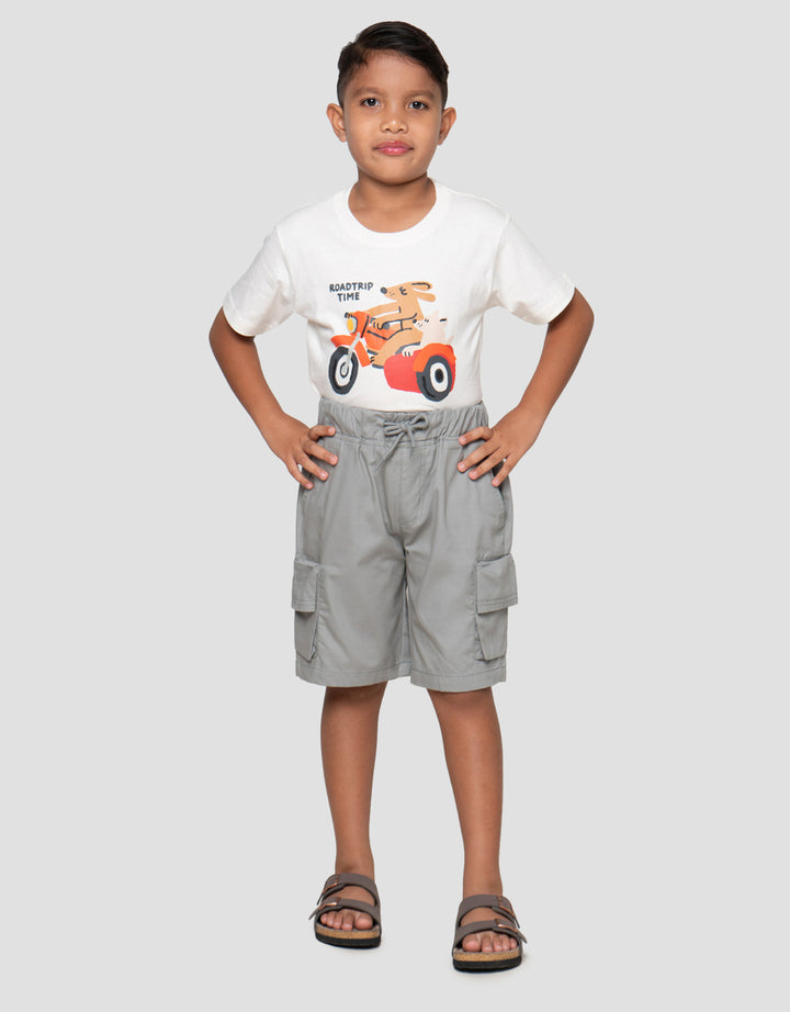 Little M Cropktg Cargo 3D Celana Pendek Anak Laki-Laki
