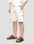 Little M French Cargo Celana Pendek Anak Laki-Laki