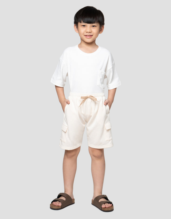Little M French Cargo Celana Pendek Anak Laki-Laki