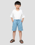 Little M French Cargo Celana Pendek Anak Laki-Laki