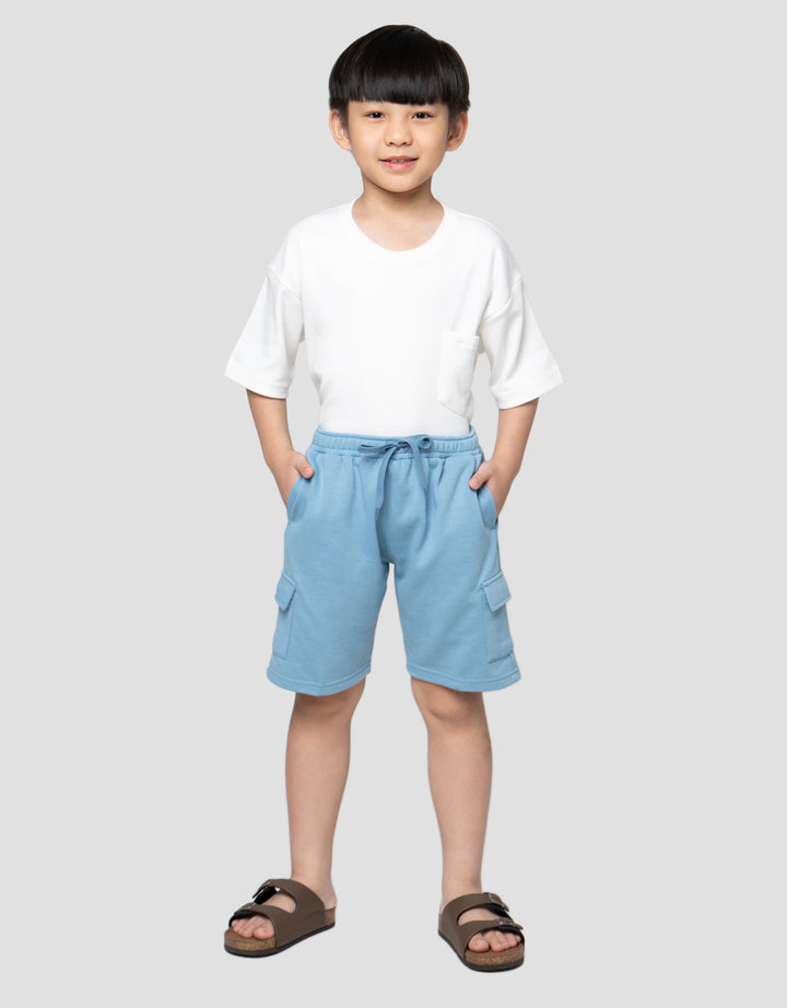 Little M French Cargo Celana Pendek Anak Laki-Laki
