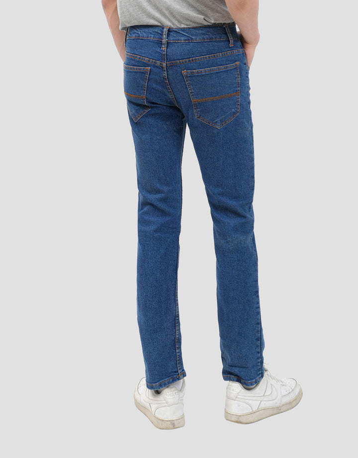 MxM Stretch Basic Celana Denim Pria