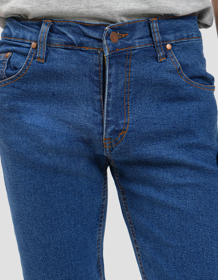 MxM Stretch Basic Celana Denim Pria