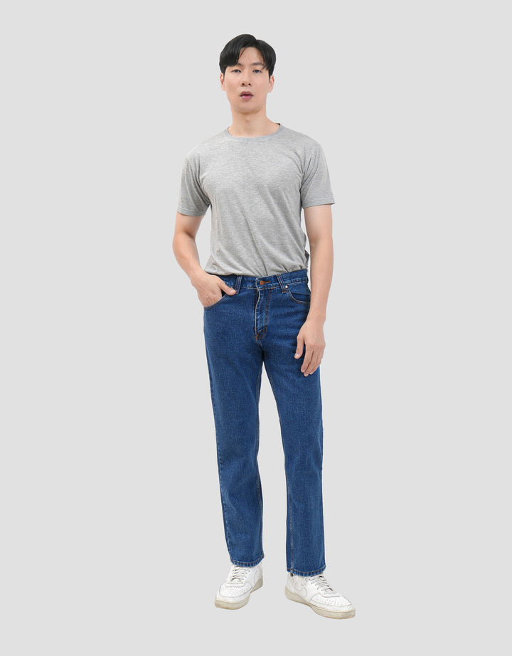 MxM Panjang Basic Celana Denim Pria