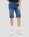 MxM Stretch Celana Pendek Denim Pria
