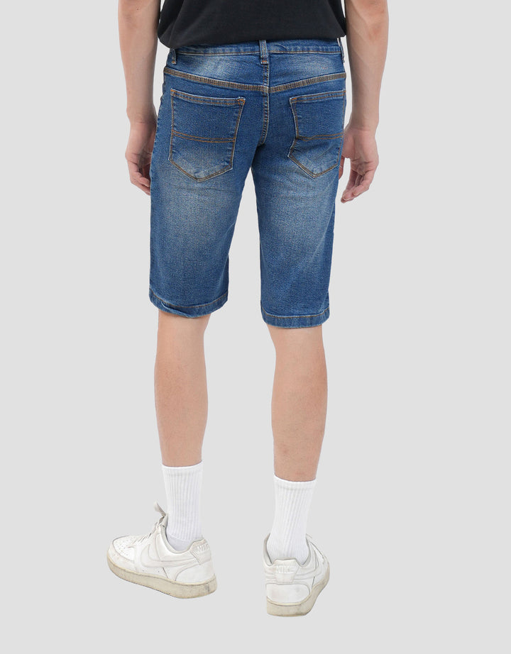 MxM Stretch Celana Pendek Denim Pria