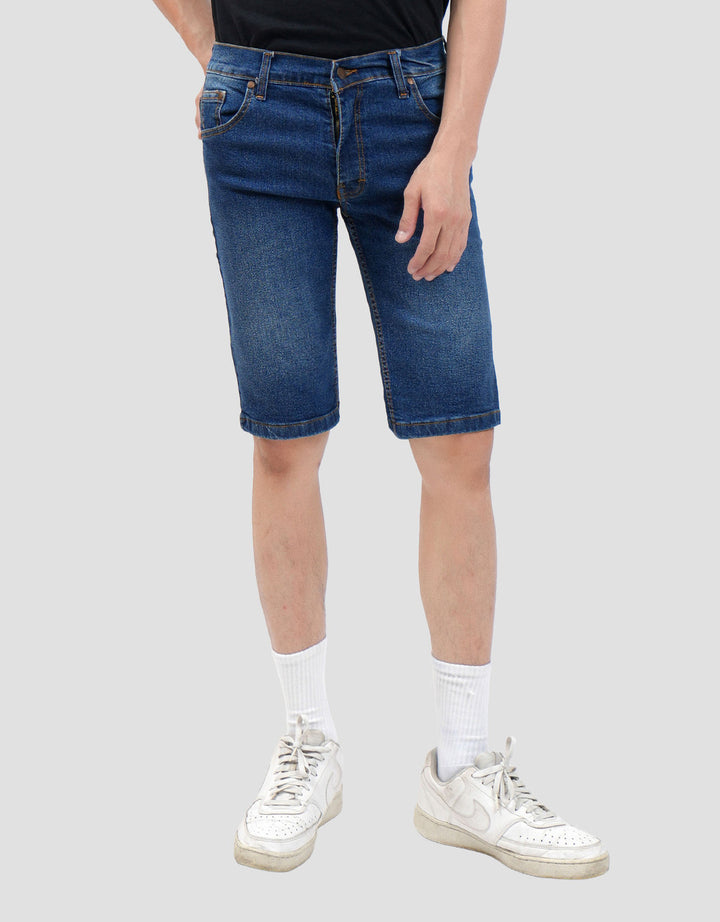 MxM Stretch Celana Pendek Denim Pria