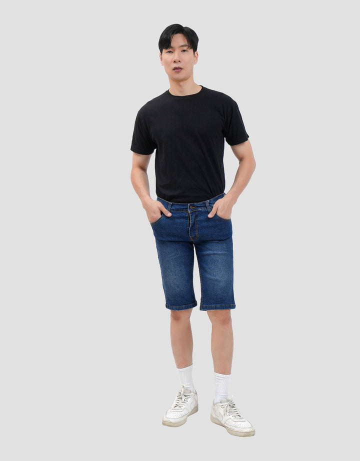MxM Stretch Celana Pendek Denim Pria