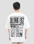 Nevada Universal Music Blink 182 - Style 1 Wording Kaos Oversize Pria