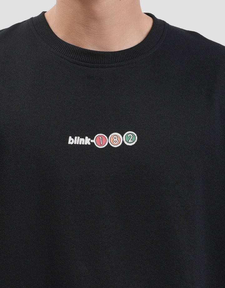 Nevada Universal Music Blink 182 - Style 2 Print Car Kaos Oversize Pria