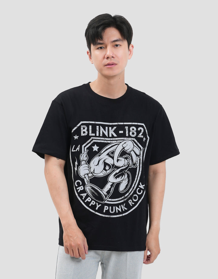 Nevada Universal Music Blink 182 - Style 4 Crappy Punk Rock Kaos Pria