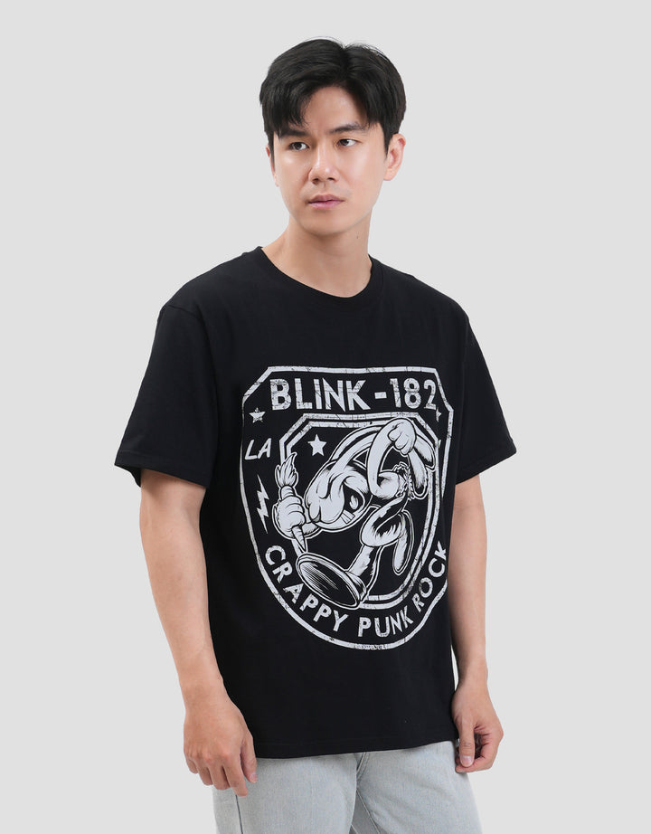 Nevada Universal Music Blink 182 - Style 4 Crappy Punk Rock Kaos Pria