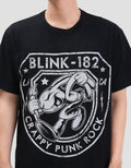 Nevada Universal Music Blink 182 - Style 4 Crappy Punk Rock Kaos Pria