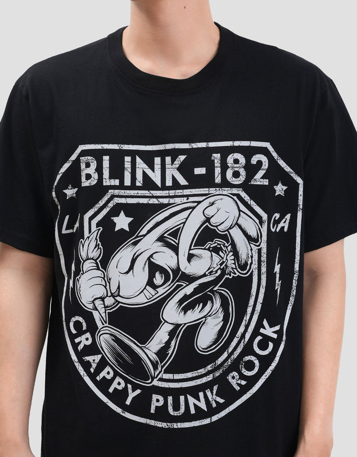 Nevada Universal Music Blink 182 - Style 4 Crappy Punk Rock Kaos Pria