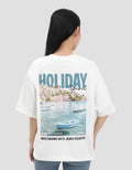 Nevada Holiday Kaos Oversize Wanita