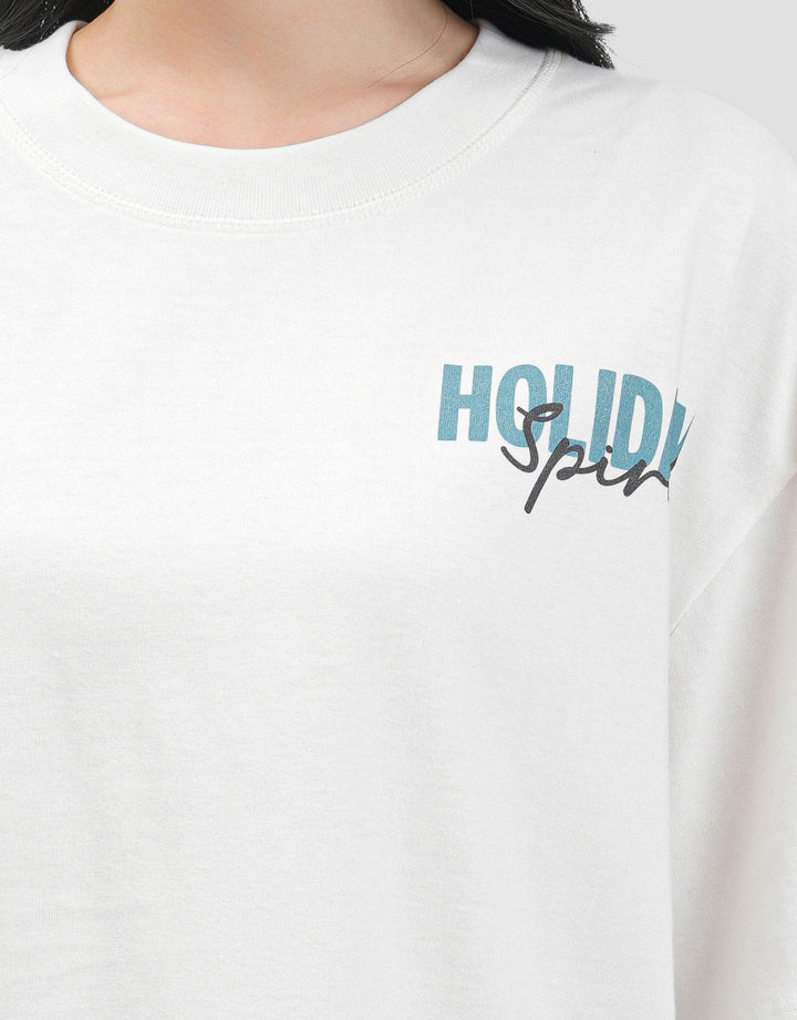 Nevada Holiday Kaos Oversize Wanita