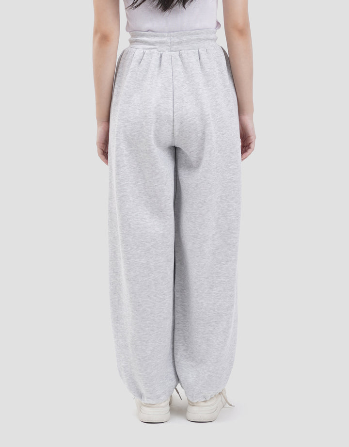 Nevada Fleece Barrel Celana Panjang Wanita