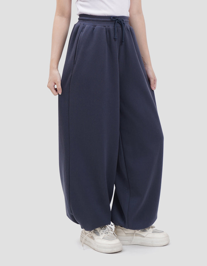 Nevada Fleece Barrel Celana Panjang Wanita