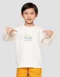Suko Graphic Lengan Panjang Kaos Anak Laki-Laki
