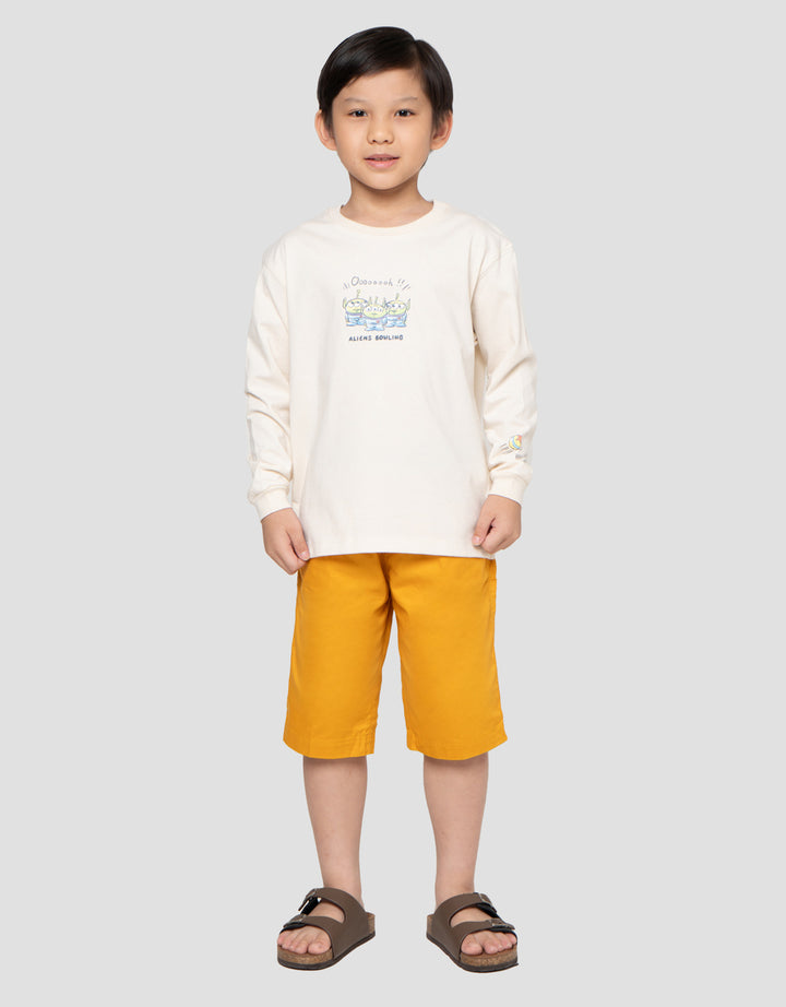 Suko Graphic Lengan Panjang Kaos Anak Laki-Laki