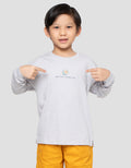 Suko Graphic Kerah Bulat Kaos Anak Laki-Laki