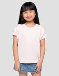 Suko Variasi Kerah Bulat Print Kaos Anak Perempuan