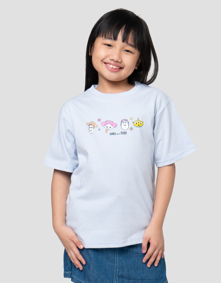 Suko Graphic Casual Lengan Pendek Kaos Anak Perempuan