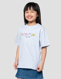 Suko Graphic Casual Lengan Pendek Kaos Anak Perempuan