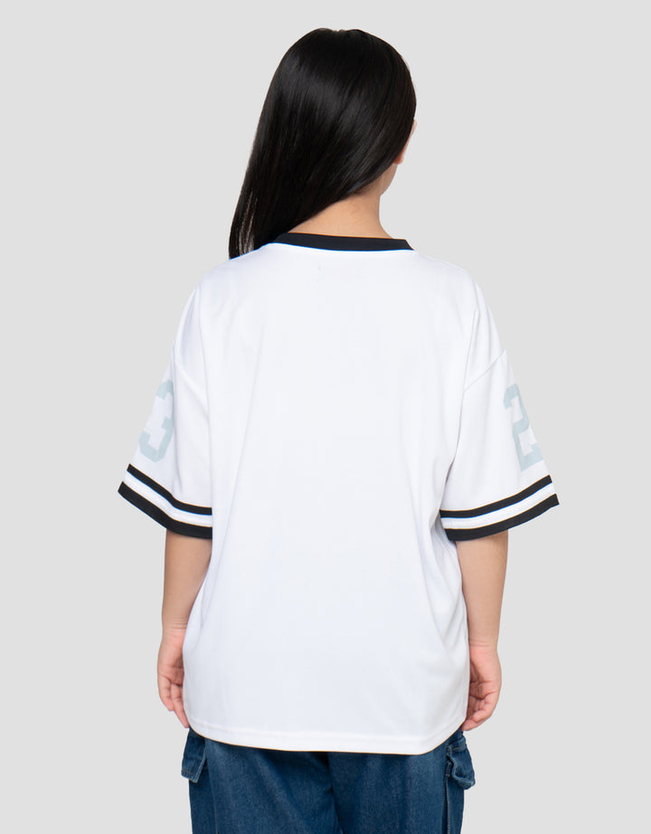 Nevada Number Kaos Oversize Anak Perempuan