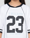 Nevada Number Kaos Oversize Anak Perempuan