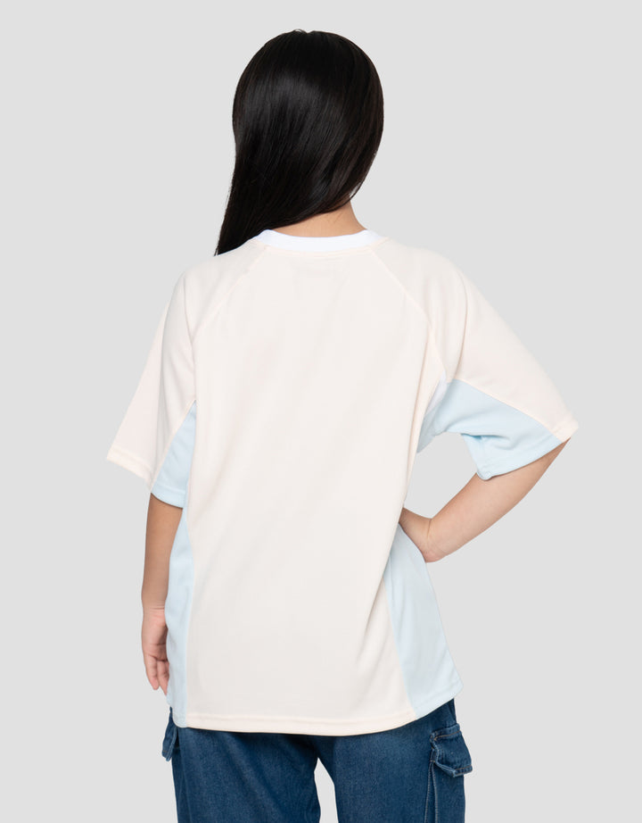 Nevada Delulu Kaos Oversize Anak Perempuan