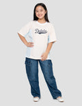 Nevada Delulu Kaos Oversize Anak Perempuan