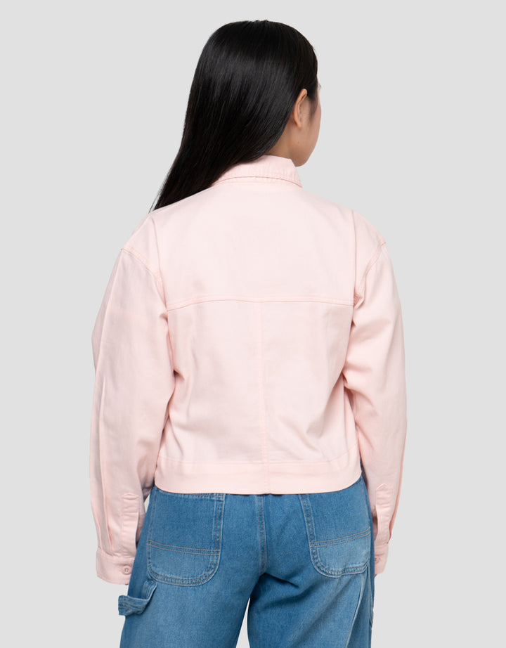 Nevada Basic Pocket Jaket Anak Perempuan