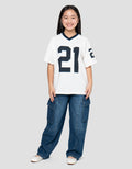 Nevada Raglan 21 Bear Us Kaos Oversize Anak Perempuan
