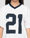 Nevada Raglan 21 Bear Us Kaos Oversize Anak Perempuan