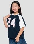 Nevada Raglan 24 Kaos Oversize Anak Perempuan