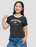Nevada Stripe Champion Kaos Anak Perempuan
